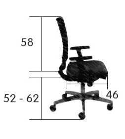 Ergonomiškos biuro kėdės