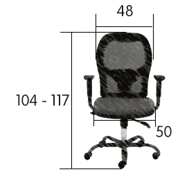 Ergonomiškos kėdės biurui Time Plus