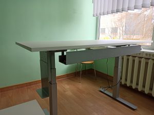 Elektriniai reguliuojamo aukščio stalai Ergos RD650